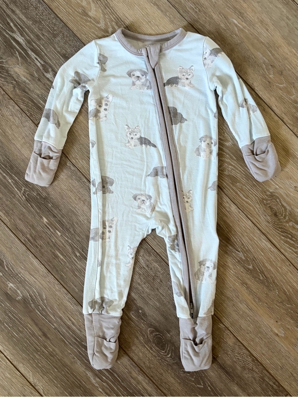 Angel Dear Baby Bamboo Zippy Pajamas